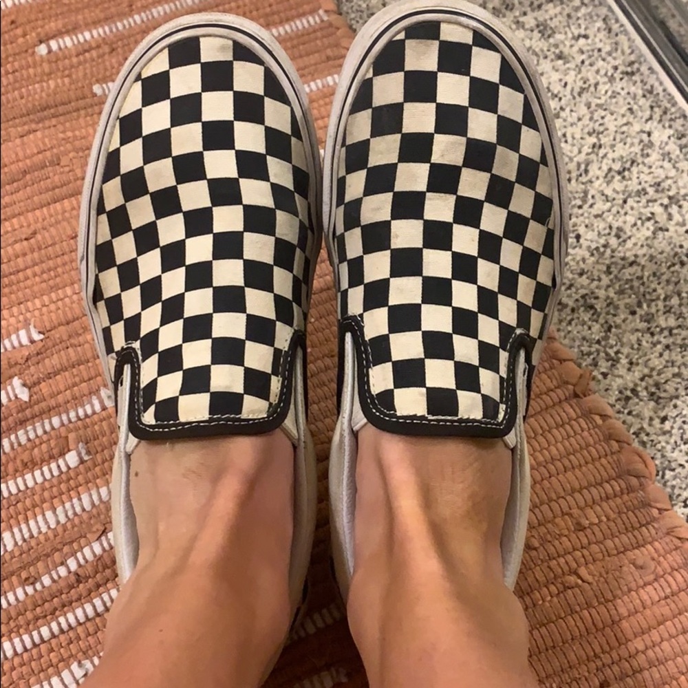 Checkered Vans